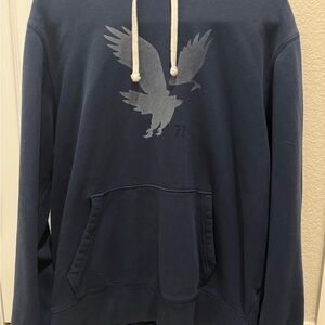 American Eagle Blue Hoodie - Men’s Large